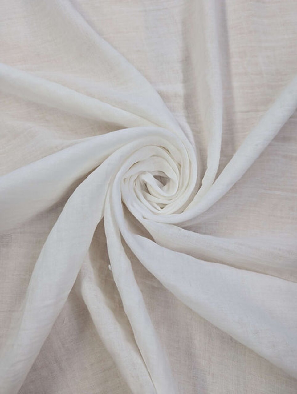 1 Yard Double Gauze Cotton Fabric Off white 55/56″ Wide Lightweight for Baby & Apparel Sewing